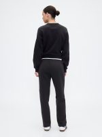 Gap Logo Pull-On Slim Sweatpants-Black Moonless Night#817526 - Image 5