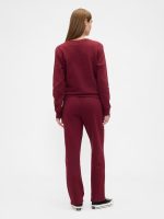 Gap Logo Pull-On Slim Sweatpants-Red Delicious#817526 - Image 4