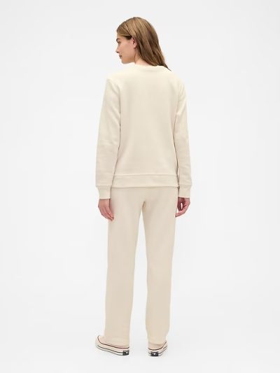 Gap Logo Pull-On Slim Sweatpants-Tan Chino#817526 - Image 4