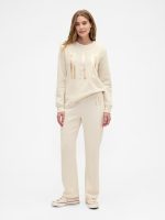 Gap Logo Pull-On Slim Sweatpants-Tan Chino#817526 - Image 5