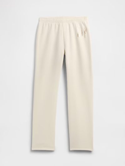 Gap Logo Pull-On Slim Sweatpants-Tan Chino#817526 - Image 2