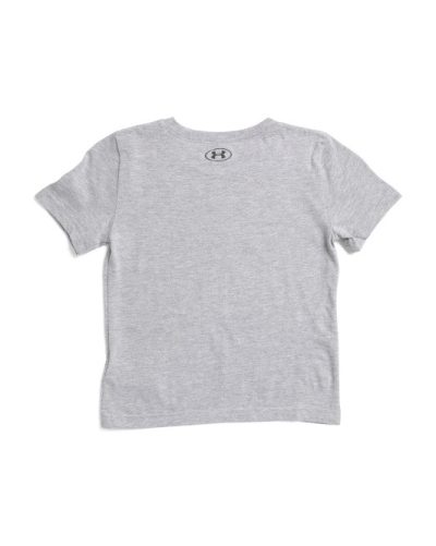 UNDER ARMOUR Little Boys Step Up Baseball Short Sleeve Tee-mod gray#1001063704 - Image 2