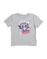 UNDER ARMOUR Little Boys Step Up Baseball Short Sleeve Tee-mod gray#1001063704