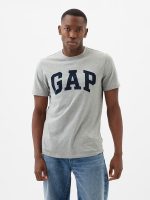 Everyday Soft Gap Logo T-Shirt- Heather Grey