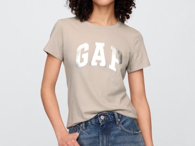 Gap Logo T-Shirt(Regular fit)- Frosty Morning