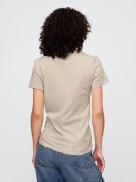 Gap Logo T-Shirt(Regular fit)- Frosty Morning - Image 2