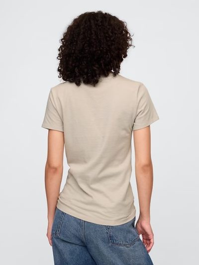 Gap Logo T-Shirt(Regular fit)- Frosty Morning - Image 2