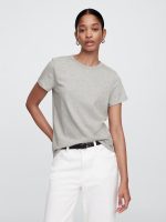 Favorite Crewneck T-Shirt- Light Heather Gray