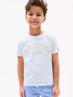 Kids' 1985 Monotype Arch Logo T-Shirt-Breezy Blue Heather
