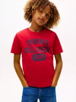 Kids' Varsity Logo T-Shirt-Red