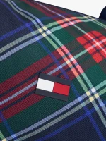 Kids' Plaid Duffle Bag-Carbon Navy Multi - Image 4