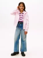 Kids' Circle Logo Hoodie - Ballerina - Image 2