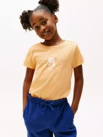 Kids' Circle Logo T-Shirt - Sunny Orange