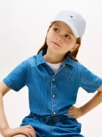 Kids' Stripe Baseball Cap-Blue Spell/Multi - Image 3