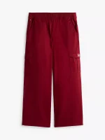 Kids' Wide Leg Stretch Twill Cargo Pant-Rouge - Image 2