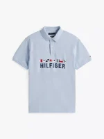 Men Regular Fit Nautical Graphic Logo Polo - Breezy Blue #XM04760-C1O - Image 2