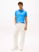 Regular Fit Hilfiger Logo Polo-Blue Spell - Image 3