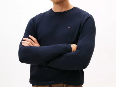 Long-Sleeve Everyday T-Shirt - Navy #XM05372