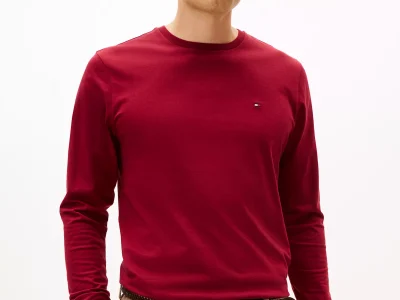 Long-Sleeve Everyday T-Shirt - Rouge #XM05372