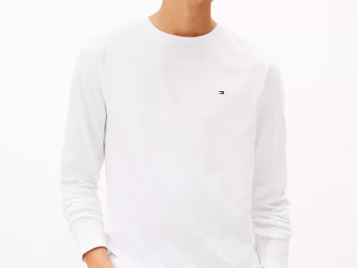 Long-Sleeve Everyday T-Shirt - Optic White #XM05372