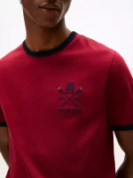 Rowing Crew Logo T-Shirt - Rouge #XM05717 - Image 4