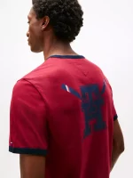 Rowing Crew Logo T-Shirt - Rouge #XM05717 - Image 3