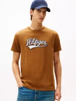 Hilfiger Varsity Logo T-Shirt - Highland Khaki #XM05720