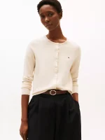 Lightweight Cardigan- Beige Heather#XW04176-HDV