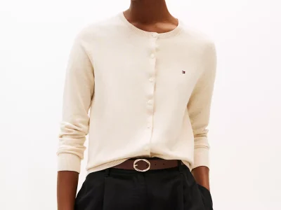 Lightweight Cardigan- Beige Heather#XW04176-HDV