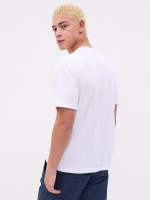 Gap Arch Logo T-Shirt (FIT REGULAR) - Optic White - Image 2