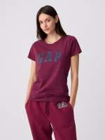 Gap Logo T-Shirt(Regular fit) - Deep Ruby Red