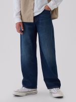 Kids Baggy Jeans - Medium Wash - Image 5