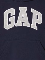babyGap Relaxed Logo Hoodie - Tapestry Navy - Image 2