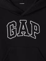 babyGap Relaxed Logo Hoodie - Black - Image 2