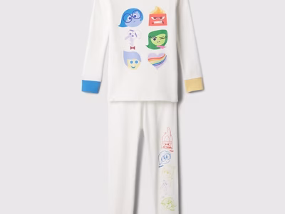 babyGap × Disney Inside Out 100% Organic Cotton PJ Set - New Off White