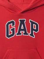 babyGap Relaxed Logo Hoodie - Modern Red - Image 2