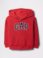 babyGap Relaxed Logo Hoodie - Modern Red
