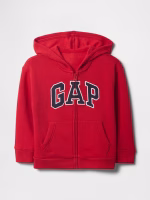 babyGap Relaxed Logo Zip Hoodie- Modern Red #629717