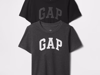 babyGap Logo T-Shirt (2-Pack) - Black #728516