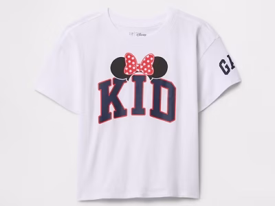 GapKids × Disney Kid Oversized Graphic T-Shirt - Disney Family Kid