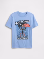 GapKids | WB™ Superman Graphic T-Shirt - Blue Suede