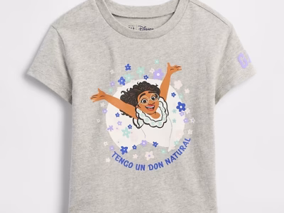 babyGap × Disney Graphic T-Shirt - Grey Encanto Mirabel