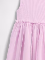 babyGap Tulle Skirt Dress - Pale Lilac Purple - Image 2