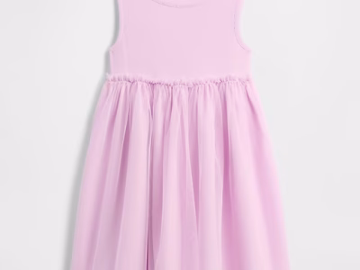 babyGap Tulle Skirt Dress - Pale Lilac Purple