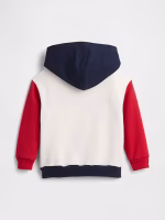 babyGap Relaxed Logo Colorblock Hoodie - Tapestry Navy #779191 - Image 3