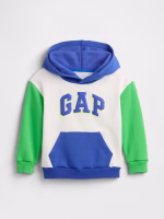 babyGap Relaxed Logo Colorblock Hoodie - Dazzling Blue #779191