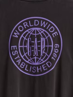 Gap Logo T-Shirt - Black - Image 3