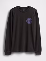 Gap Logo T-Shirt - Black - Image 2