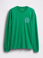 Gap Logo T-Shirt - Gallant Green - Image 2