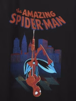 GapKids | Marvel Spider-Man Graphic T-Shirt - Black - Image 2